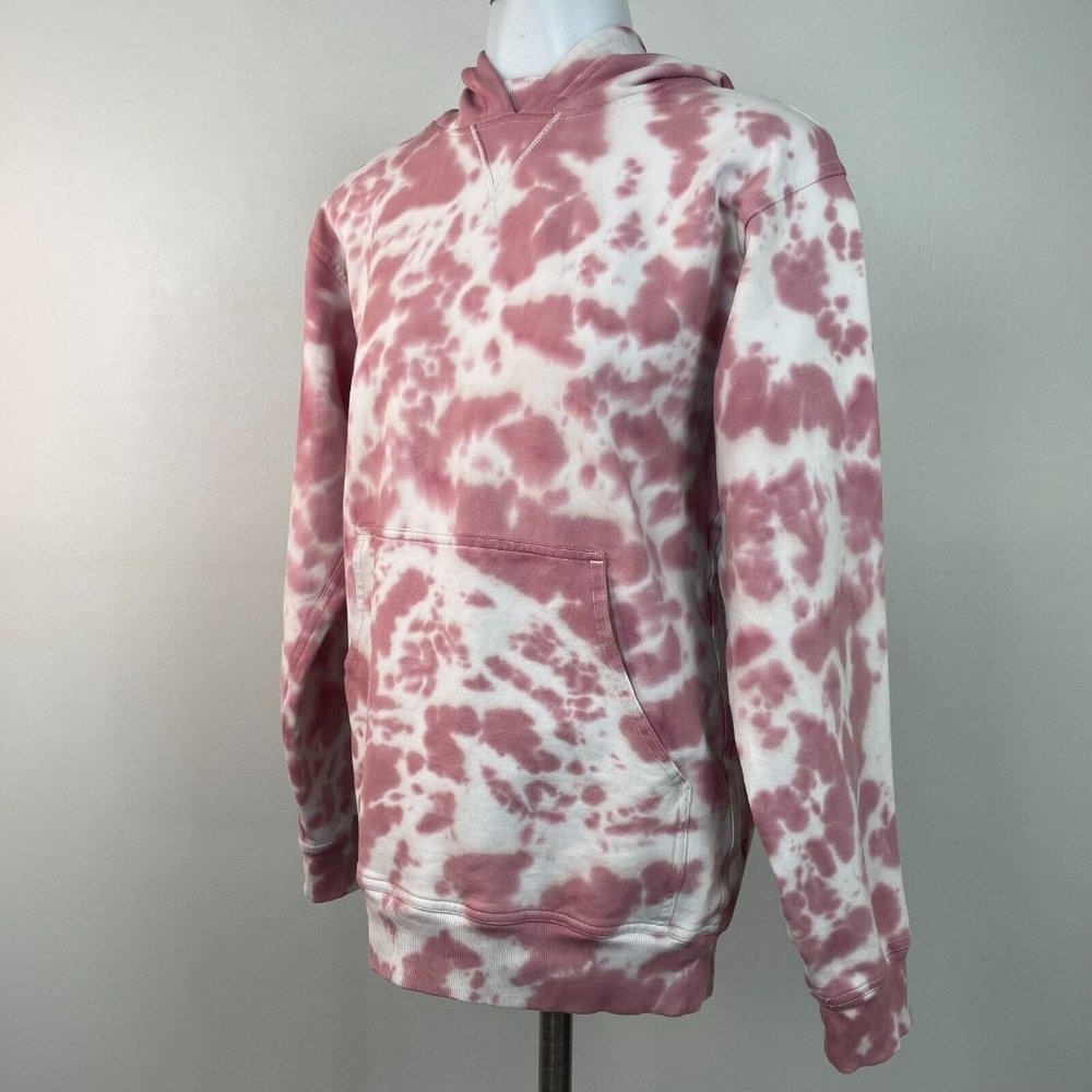 Lululemon‎ All Yours Hoodie Sweatshirt 4 Pink White Tie-Dye Pullover Women's - Picture 7 of 16